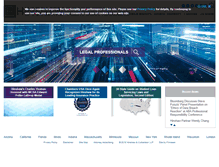 Tablet Screenshot of hinshawlaw.com